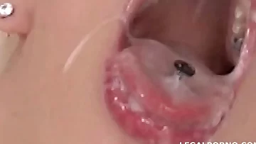 Bella Morgan DAP'ed & DP'ed (hot blonde anal) GIO012