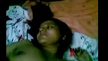 Indian maid with owner