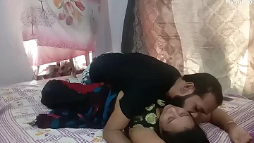 Indian Brother & Cousin Sisters best sex video with clear audio and music