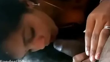 Hot indian aunty blowjob