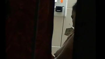 Aunty showing boobies wearing blouse