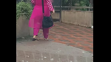 Bangladeshi street ass voyeur 2