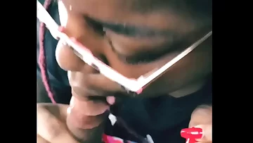 Random Lady Breaks in a Car to Suck Lilmar’s Monster Cock