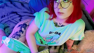 Fucking myself with randomly picked sex toys from my magic box trailer