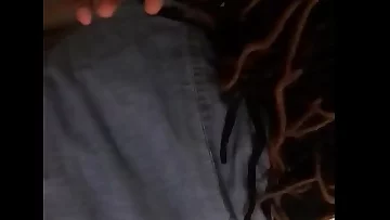 Blowing her back out in the bathroom while she at work on the clock, should have charged her for this dick. #Boston