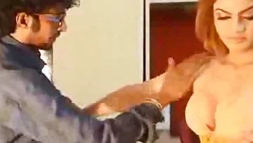 Makeup man and Indian Actress