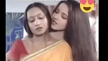 Indian Monalisha and Bhabhi Lesbian  sex