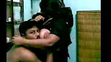 Guy Sucking Her Saggy Indian Breasts