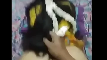 Indian friends mom in function