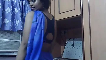 Horny Lily In Blue Sari Indian Babe Sex Video - p&period;&period;com