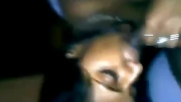 Indian Giving Her Husband A Blowjob
