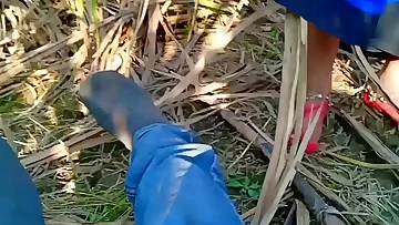Indian village bhabhi fucking outdoor