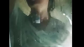 Poonam pandey taking shower in tranparents clothes