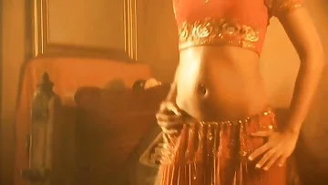 Lady Princess Do a Sacred Bollywood Dancing