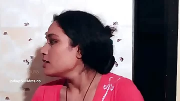 Spicy South Indian Aunty Hot House Wife Bath-full boobs and nips show in shower (new)