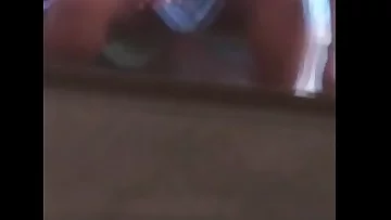 Aunty showing off her Big tits and Clit..