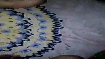 two indian aunties with uncle full on threesome