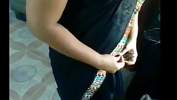 Indian Woman Recorded Getting Dressed