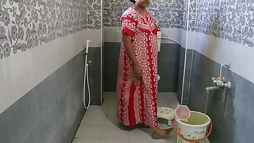 Sexy Hot Indian Bhabhi Dipinitta Taking Shower After Rough Sex