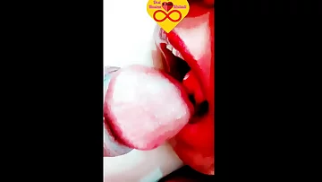 Your beautiful sister-in-law licked and sucked a lot today