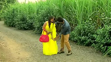 Boy playing stunning with girl