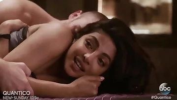 p. Chopra Hot Bed Scene Quantico