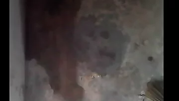 my sister taking bath