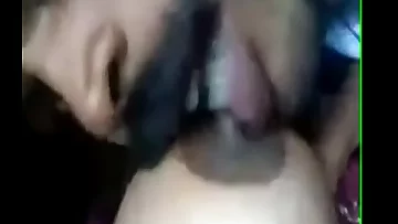 Kissing and drinking milk