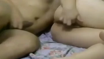 Wife having anal sex with husband's friend