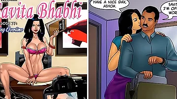 Savita Bhabhi Episode 77 - Working Overtime