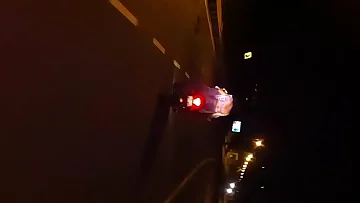 A bhabhi on her husband's bike show back