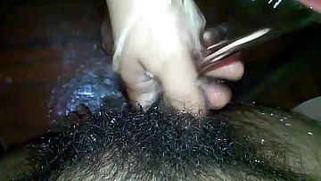 Pinki bhabhi cleaning husband Jeet's dick after fuck