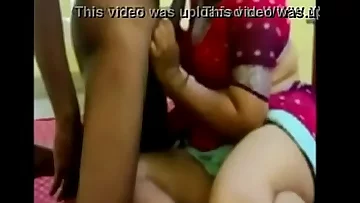 Aunty with her boyfriend