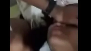 Desi wife eating cum