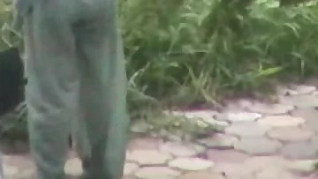 Desi Teen Pissing in Public Place