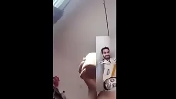 Desi Model Hot Resmi Alone showing her boobs