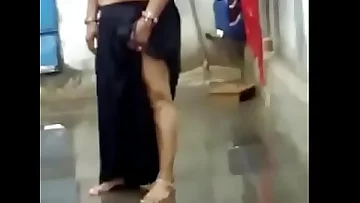 Desi Bhabhi with her brother-in-law in the rain