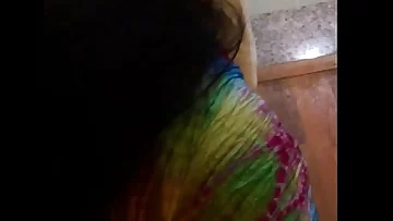 Shy and sexy desi wife giving blowjob and handjob