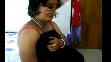 Fat But Very Horny Desi Auntie Getting Fucked By Her Young Lover