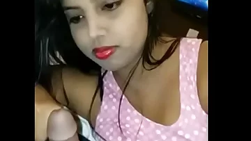 Farhana R desi babe sucking cock