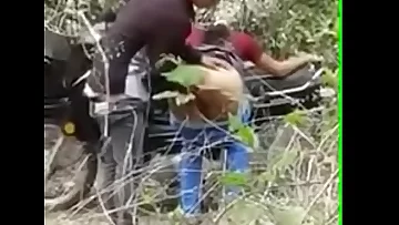 Desi Couple enjoying outdoors