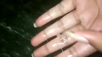 Horny Desi girl Srija hot piss and cumming video