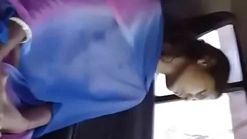 SSS; Couldnt find a better place than car to satisfy neighbour Bhabhi