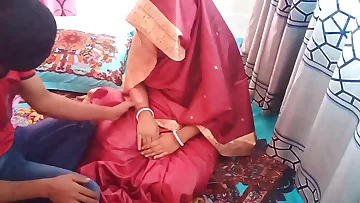 Indian sexy Anjali Bhabhi is teaching her Brother-in-law to have sex