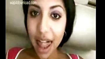 NRI Bhabhi In Pink Dress Full Show MOANINGS