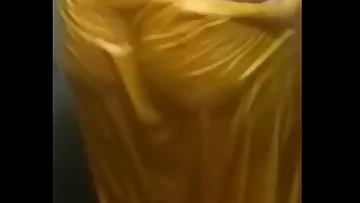 Bhabhi bath suit yelow