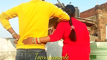 Newly desi bhabhi's ass made her cry with a heavy blow of thick cock