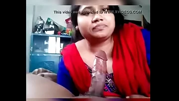 Bhabhi blowjob very sexy boobs