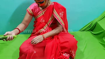 Desi bhabhi Devar blowjob outdoor sex fucking