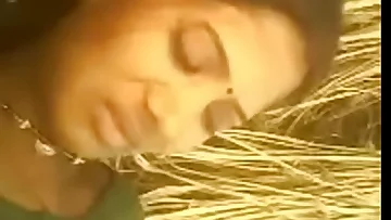 Desi Bhabhi Boob Press & Fuck Show in Khet wid Neighbour &equals;Kingston&equals;